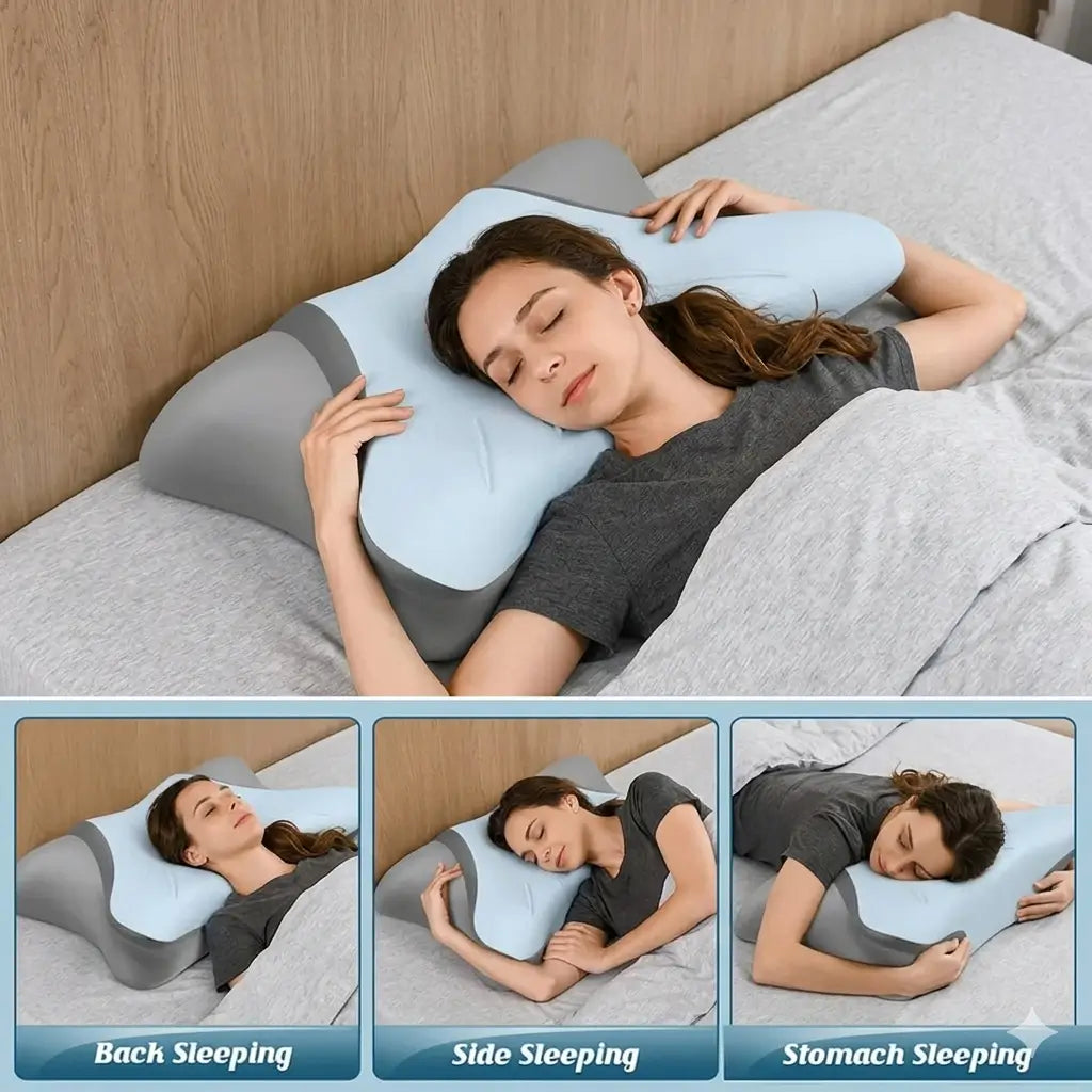 Contour_Memory_Foam_Pillow_with_Sleep_Positions
