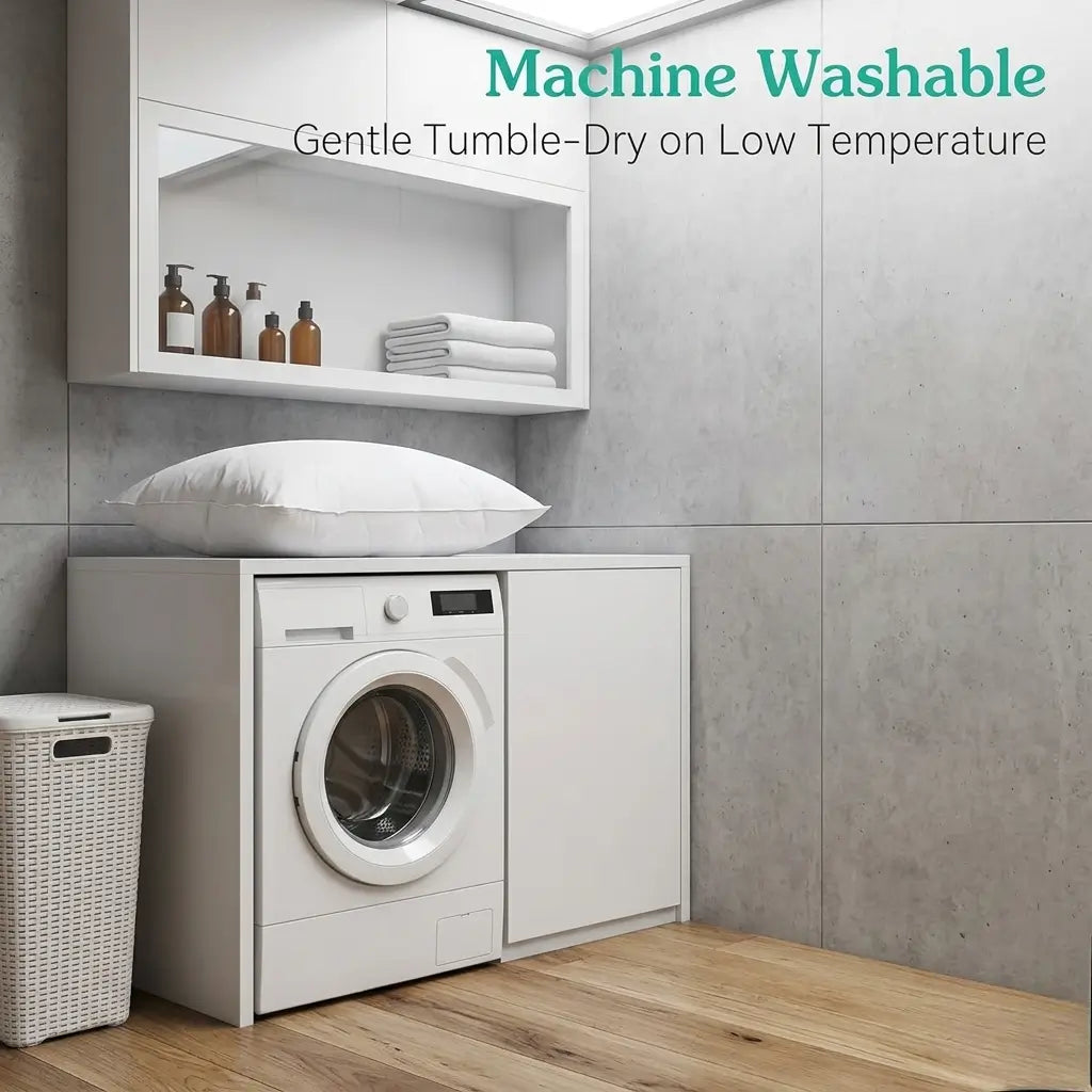 Goose Down Feather Pillows - Machine Washable
