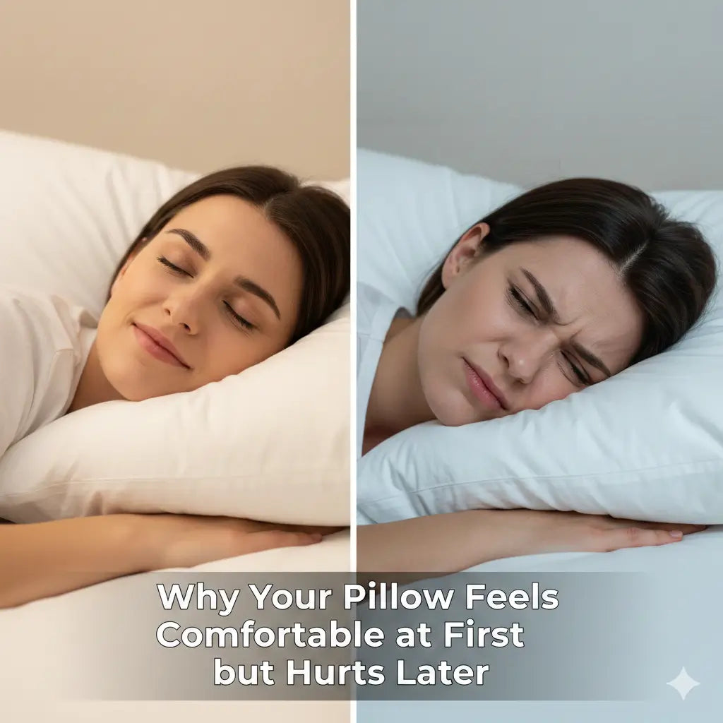 Why Your Pillow Feels Comfortable at First but Hurts Later