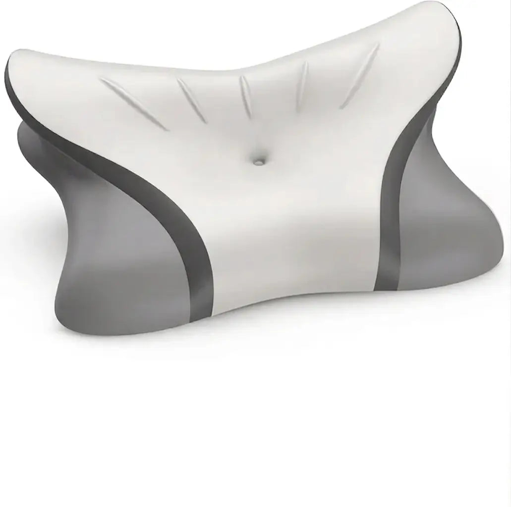 Contour Memory Foam Cooling Pillow-Grey
