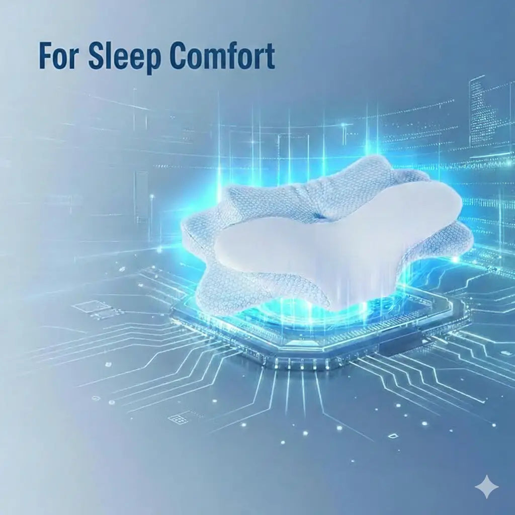 Contour Memory Foam Pillow with Dual-Height Design & Cooling Cover  Hotel Collection Series