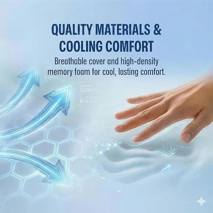 Contour Memory Foam Pillow with Dual Height