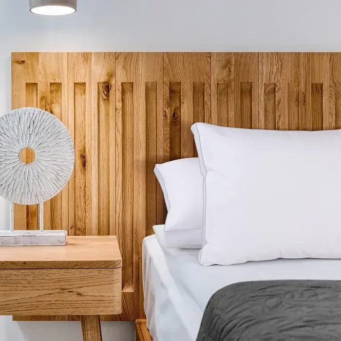 Gusseted Hotel Bed Pillows – Down Alternative for Side, Back & Stomach Sleepers