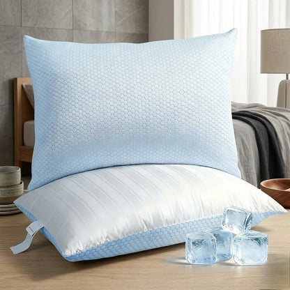 Hotel Quality Cooling Pillows Down Alternative (Pack of 2)