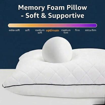 Memory Foam Pillow - Soft & Supportive