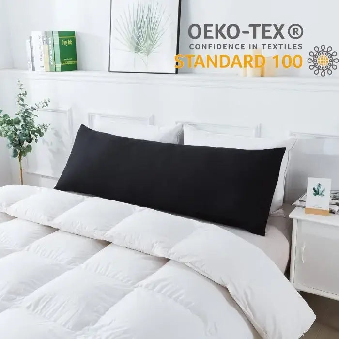 QUEEN Soft Body Pillow for Adults with Pillowcase