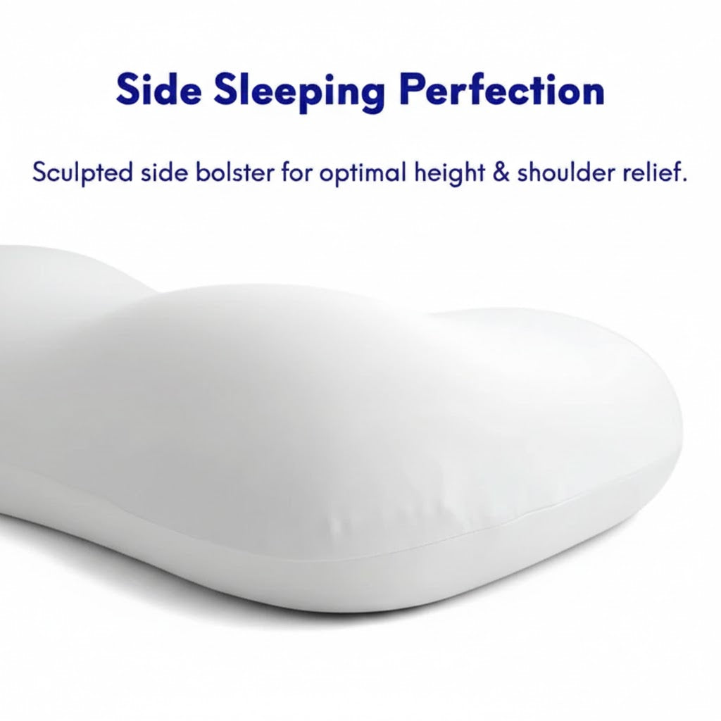 Soft Contour Memory Foam Pillow for Side Sleepers