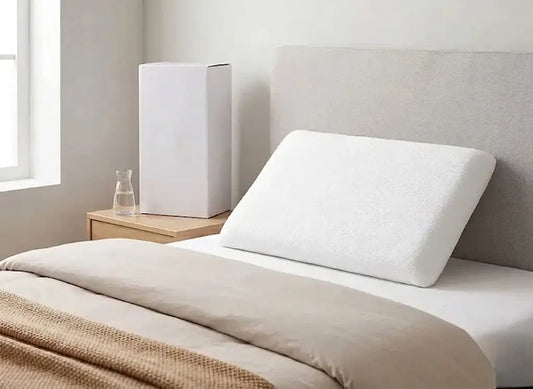 Ultra-Slim Gel Memory Foam Pillow for Stomach & Back Sleepers (2.75 H) (1-Pack)