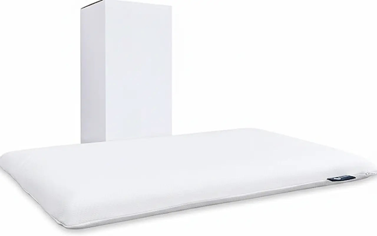 Ultra Slim Gel Memory Foam Pillow for Stomach Back Sleepers 2.75in_King