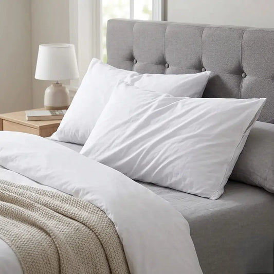 Waterproof Pillow Protector Zippered Encasement (Pack of 2) – Bed Bug Proof Encasement