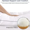 2 Pack Cooling Pillow for Side Back and Stomach Sleepers Down Alternative Filling Luxury Soft 4