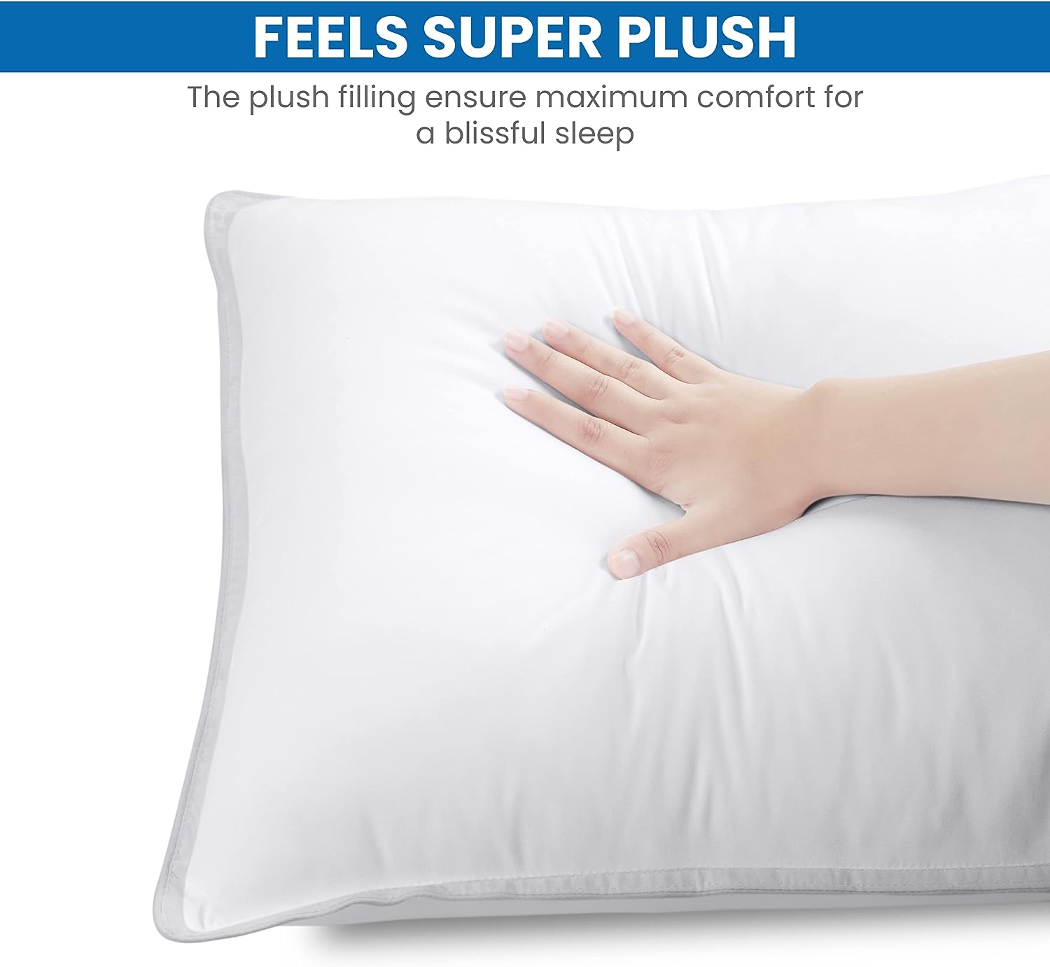 Bedding Bed Hotel Pillows, Cooling Pillows for Side, Back or Stomach Sleepers