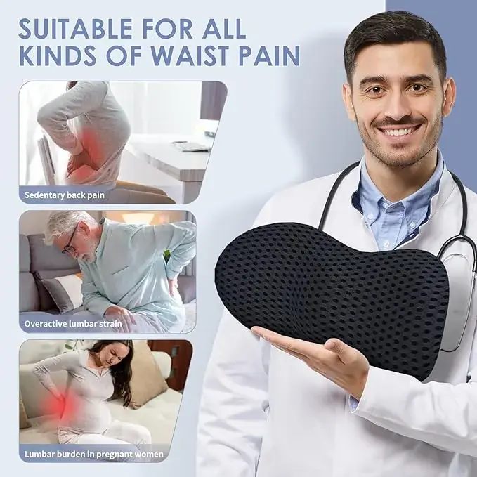 Back Pain Relieve Lumbar Support Pillow