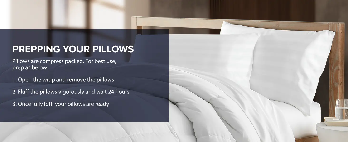 Beckham Hotel Collection Bed Pillows banner 3