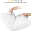 Bedding Bed Pillows for Sleeping , Set of 2, Cooling Hotel Quality, Gusseted Pillows banner2