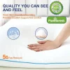 Cooling Luxury Hotel Quality Pillow with Premium Plush Soft Down Alternative Fill for Side Back or Stomach Sleepers banner2