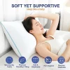 Cooling Luxury Hotel Quality Pillow with Premium Plush Soft Down Alternative Fill for Side Back or Stomach Sleepers banner3