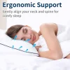 Cooling Pillow for Side Back and Stomach Sleepers, Down Alternative Filling Luxury Soft Quality with Premium Plush banner5