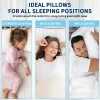 Cooling Pillow for Side Back and Stomach Sleepers, Down Alternative Filling Luxury Soft Quality with Premium Plush banner6