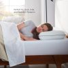 Gel Memory Foam Ventilated Cooling Pillow– Removable, Machine Washable Cover King Queen Size