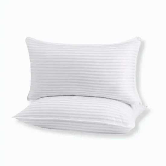 Hotel Quality Down Alternative Cooling Bed Pillows for Sleeping, Set of 2, for All Sleepers banner1