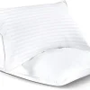 Hotel Quality Down Alternative Cooling Bed Pillows for Sleeping, Set of 2, for All Sleepers banner3