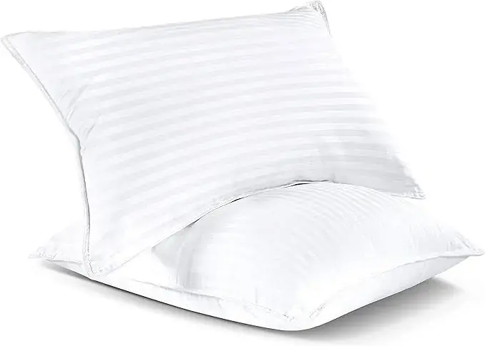 Hotel Quality Down Alternative Cooling Bed Pillows for Sleeping, Set of 2, for All Sleepers banner3