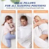 Hotel Quality Down Alternative Fill Cooling Bed Pillows Premium Soft for All Sleepers- Set of 2 banner5