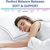 Luxury Soft, Fluffy and Supportive Down Alternative Premium 7D Hotel Quality Gusseted Pillows Set of 2