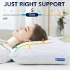 Memory Foam Cooling Bed Pillows for Sleeping, KingQueen Size Set of 2, Shredded Gel Pillows banner 4