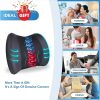 Memory Foam Lumbar Pillow for Lower Back Pain Relief - Cushion for Car, Office Chair & Wheelchair