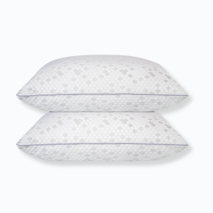 Memory Foam Pillows, Medium Firm King Queen Size, Couples Bed Pillows Set of 2