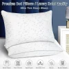 Memory Foam Pillows, Medium Firm King Queen Size, Couples Bed Pillows Set of 2 banner 2