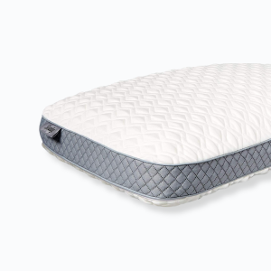 Molded Bed Pillow for Pressure Relief, Adaptive Memory Foam with Washable Knit Cover