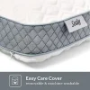 Molded Bed Pillow for Pressure Relief, Adaptive Memory Foam with Washable Knit Cover Banner 3