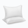 Skin-Friendly Queen Size Bed Pillows Set of 2 - Premium Down Alternative Cooling Pillows Soft Microfiber