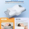 Ultra Pain Relief Cooling Pillow for Neck Support, Adjustable Cervical Odorless Ergonomic Memory Foam Pillows banner 2