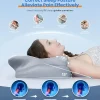 Ultra Pain Relief Cooling Pillow for Neck Support, Adjustable Cervical Odorless Ergonomic Memory Foam Pillows banner 3