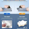 Ultra Pain Relief Cooling Pillow for Neck Support, Adjustable Cervical Odorless Ergonomic Memory Foam Pillows banner 4