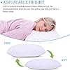 Cooling Luxury Gel Pillows Queen Size Set of 2 with Washable Removable Cover