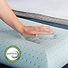 Gel Memory Foam Pillow - Standard Size - 1-Pack - Medium Plush Feel - Neck & Shoulder Support