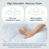 Body Pillow for Adults Long Pillow for Pregnancy Pillows for Sleeping Memory Foam & Cooling Pillow Cover with Zipper 20 54 Inch banner4