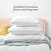 Shredded Gel Memory Foam Pillow – Cooling Bed Pillow – Side, Stomach, and Back Sleepers – Standard banner3