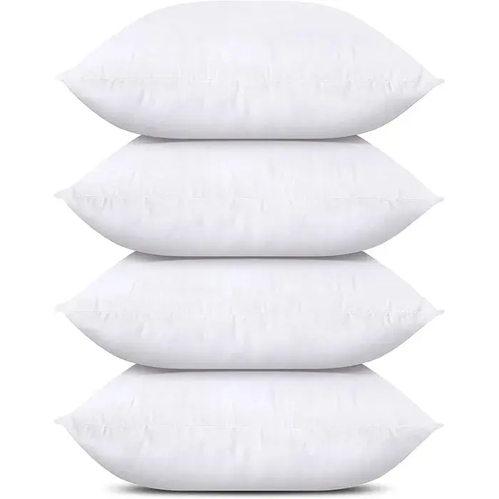 Premium Throw Pillows Pack of 4 for Sofa, Bed and Couch